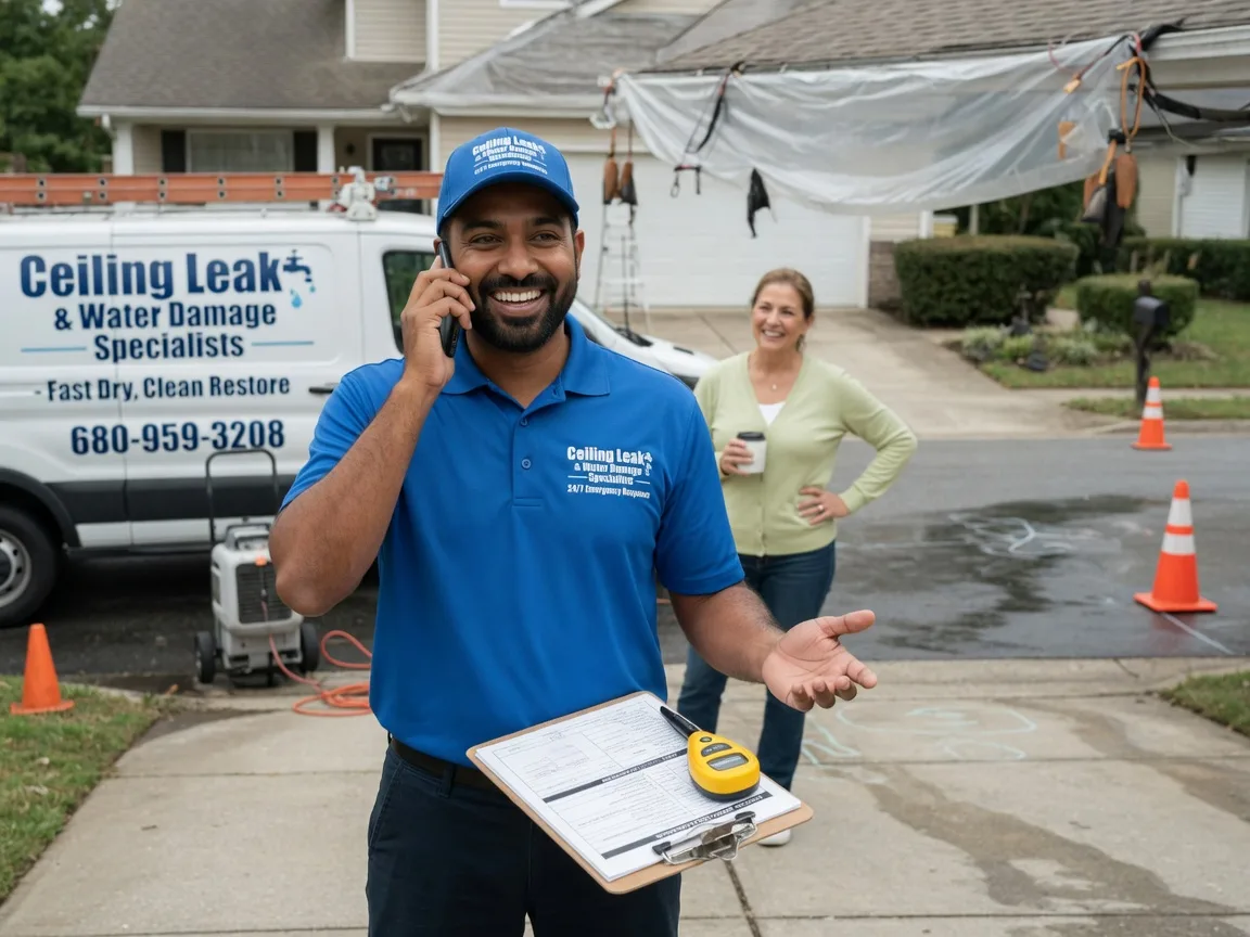 Ceiling Leak Cleanup Osceola, MO FAQs